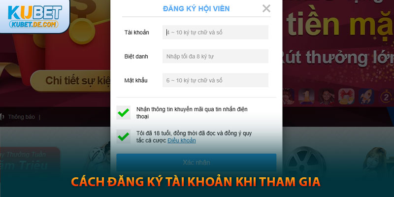 Kubet🎖️Nhà Cái kubet Xanh Chín Và Uy Tín Số 1 Châu Á 18 Cách đăng ký tài khoản khi tham gia